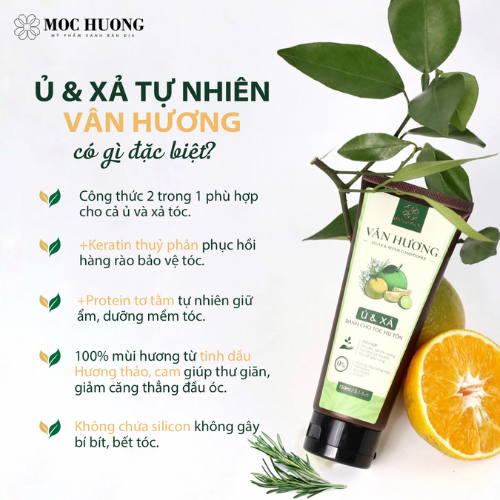 MỘC HƯƠNG - Ủ & xả Vân Hương (150ml)