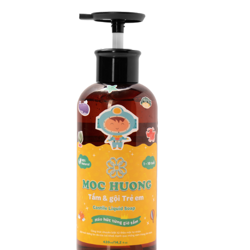 Tắm gội trẻ em - Mộc Hương 420ml